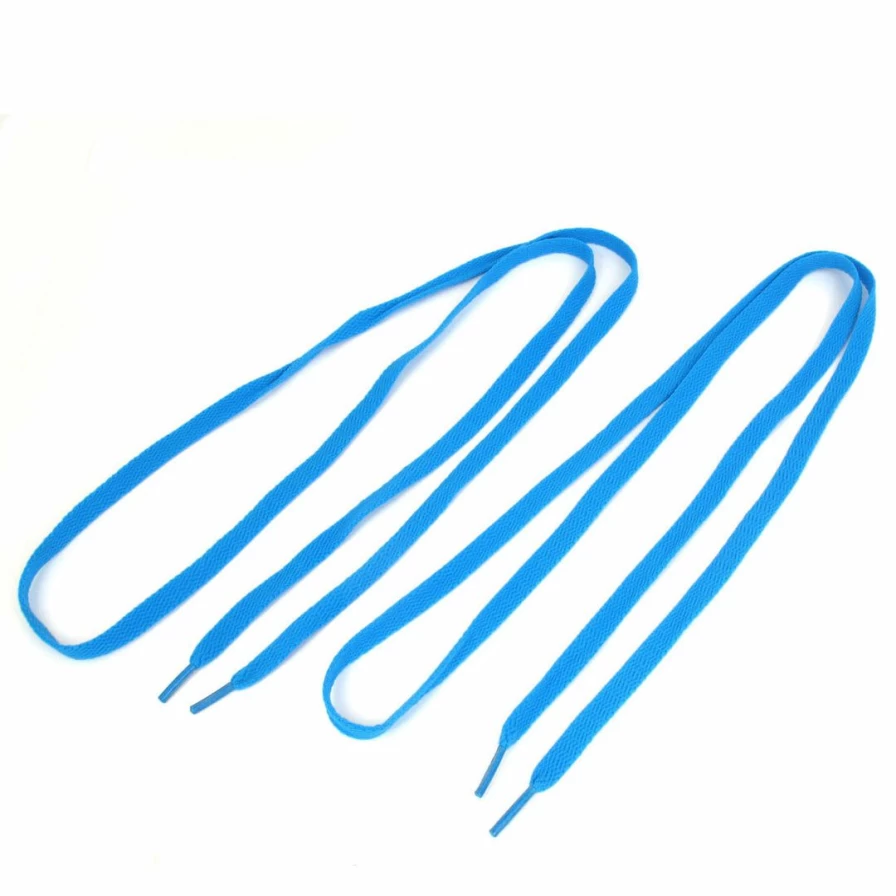 "Plastic Tip Flat Shoelaces for Sports Shoes, Boots, Sneakers & Skates - Durable & Stylish Shoe Strings"