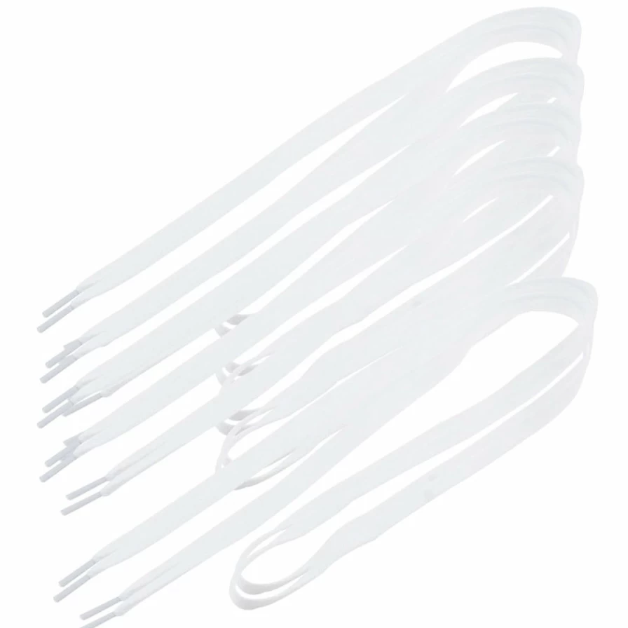 10-Pack Durable Comfortable Sneaker Shoelaces for Adults - Travel & Leisure Replacement Shoe Laces