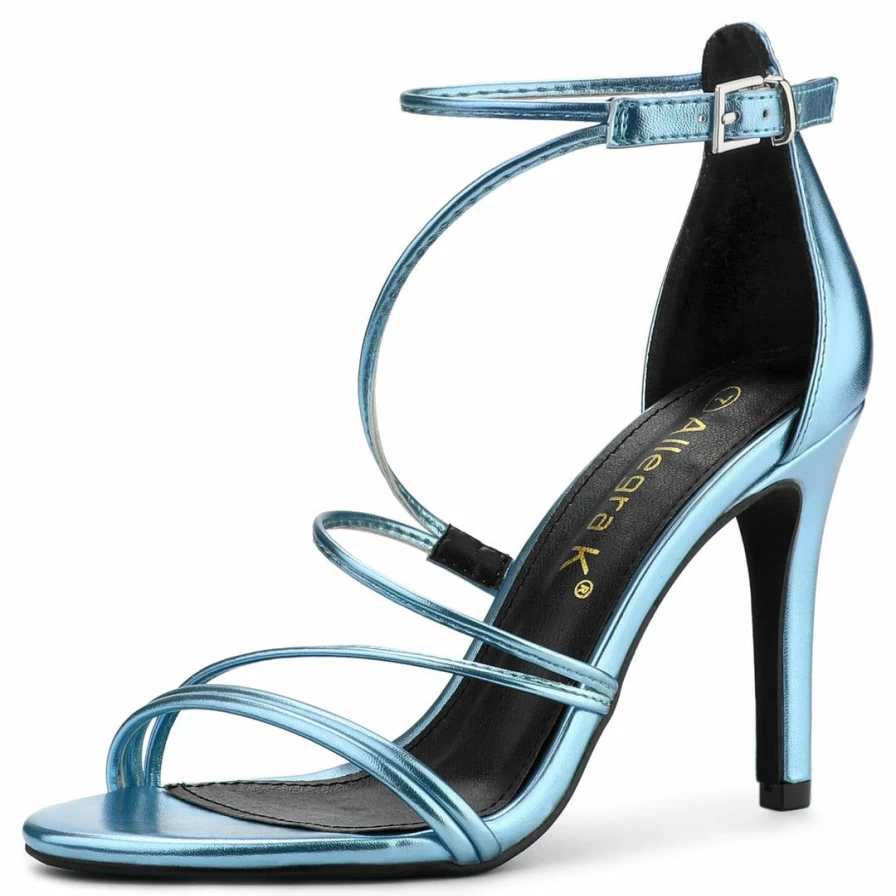 Women's Elegant Strappy Stiletto Heel Sandals for Parties & Evening Events