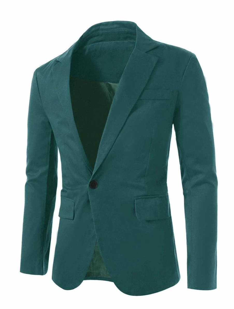 Men's Slim Fit Lightweight Notched Lapel Casual Blazer Sport Coat for Stylish Outfits