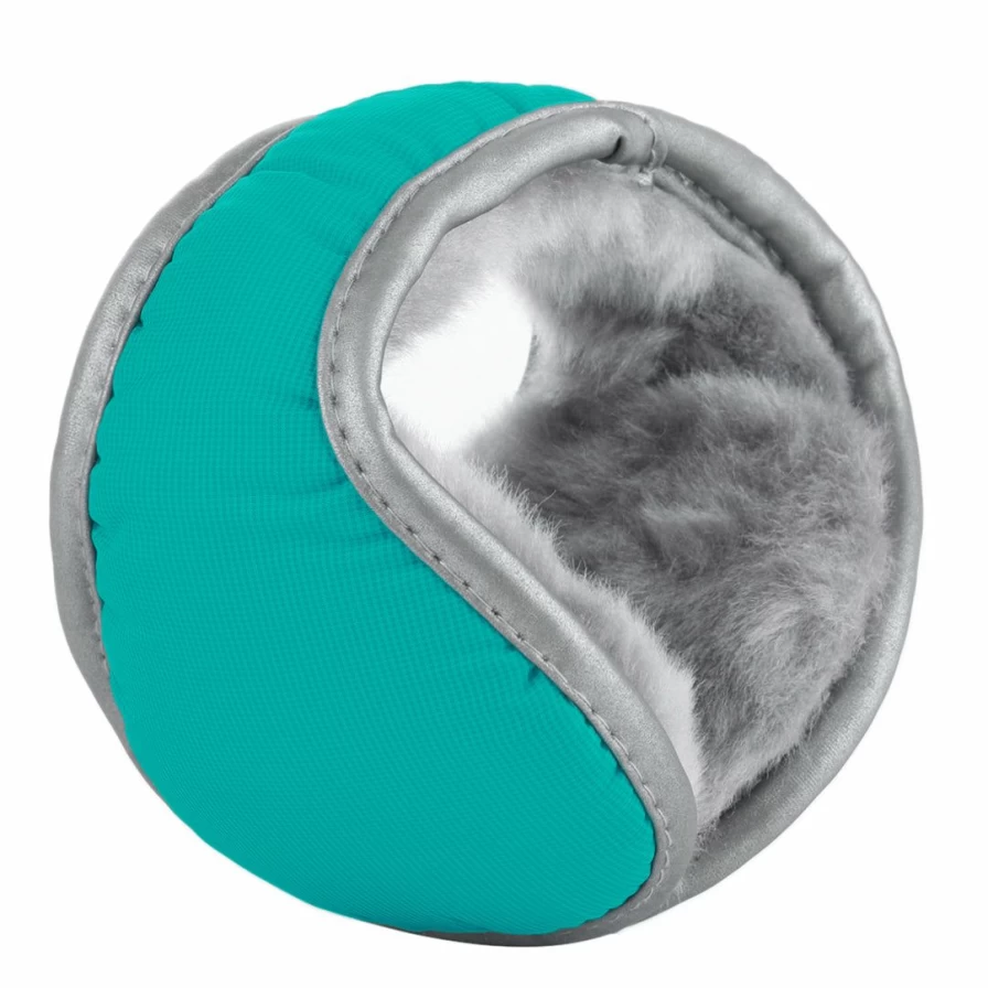 "Stylish Winter Earmuffs with Reflective Stripe – Foldable Unisex Design for Men & Women"