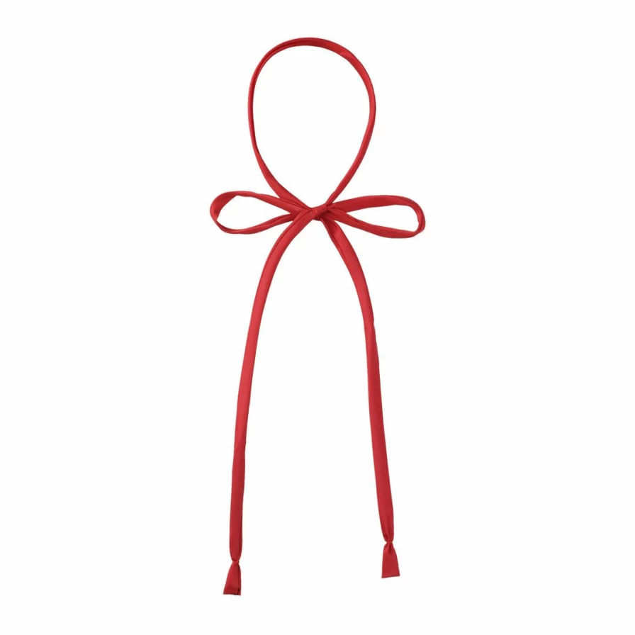 "Stylish Solid Color Self-Tie Bow Tie for Women & Men – Adjustable Fashion Accessory"