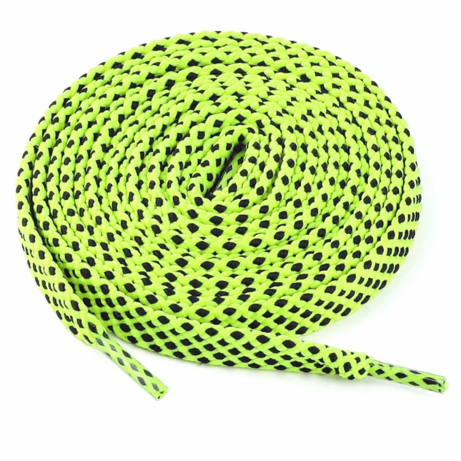 3 Pairs Double Layer Polka Dot Shoelaces for Sneakers & Sports Shoes - Casual Flat Hollow Design Fashion Accessories