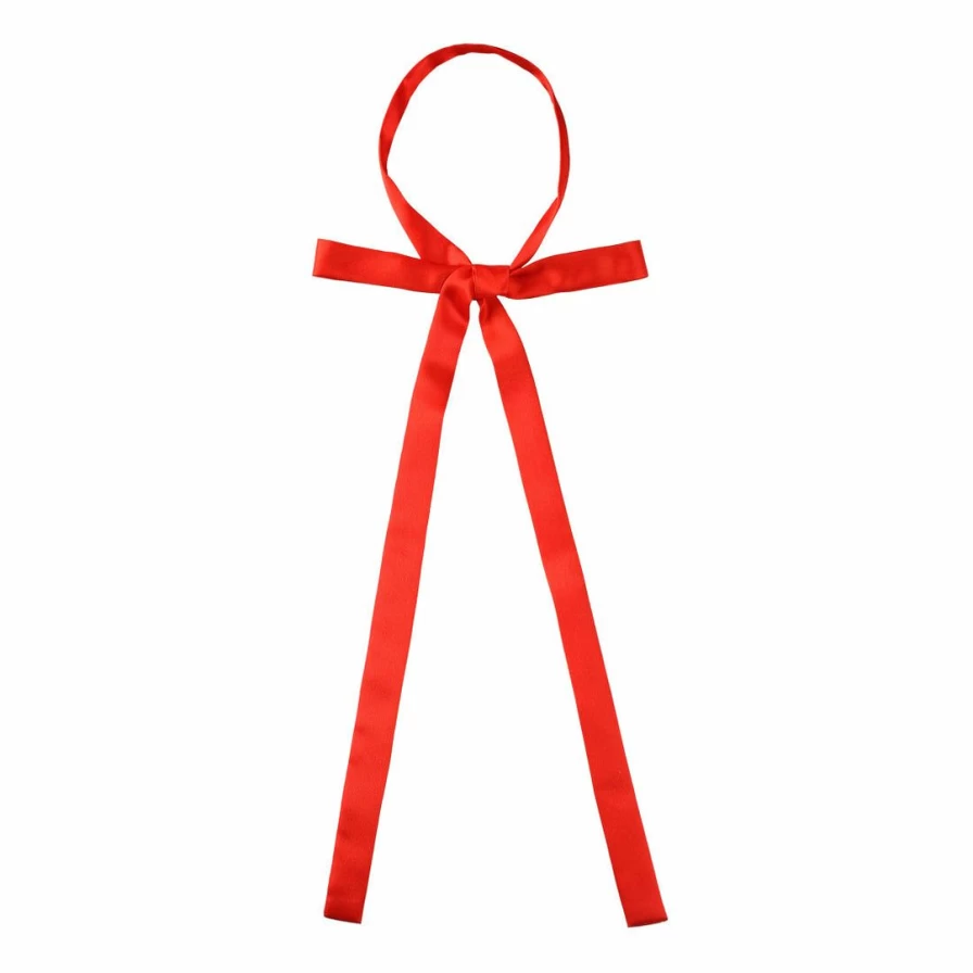 Adjustable Self-Tie Bow Tie for Women & Men - Solid Color Formal Accessory