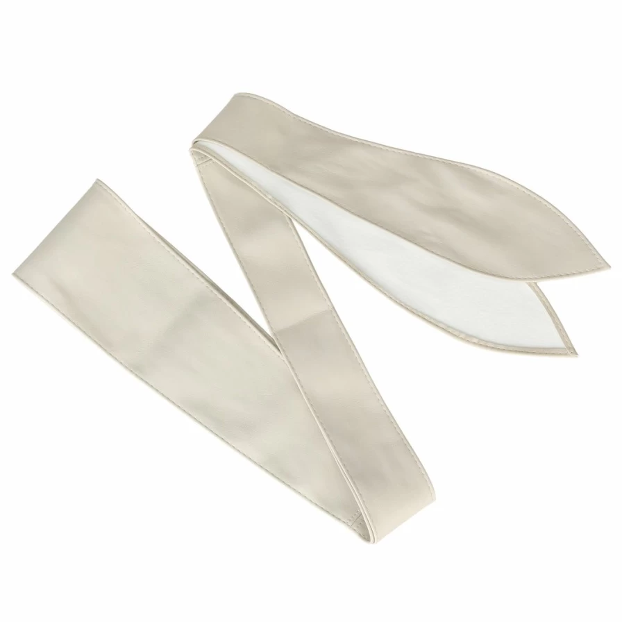 Women's Wide Waist Wrap Belt - Stretchable Obi Style Band for Dresses and Tops
