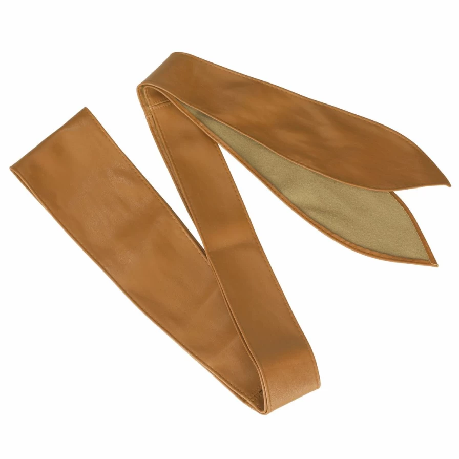 Women's Wide Waist Wrap Belt - Stretchable Obi Style Band for Dresses and Tops