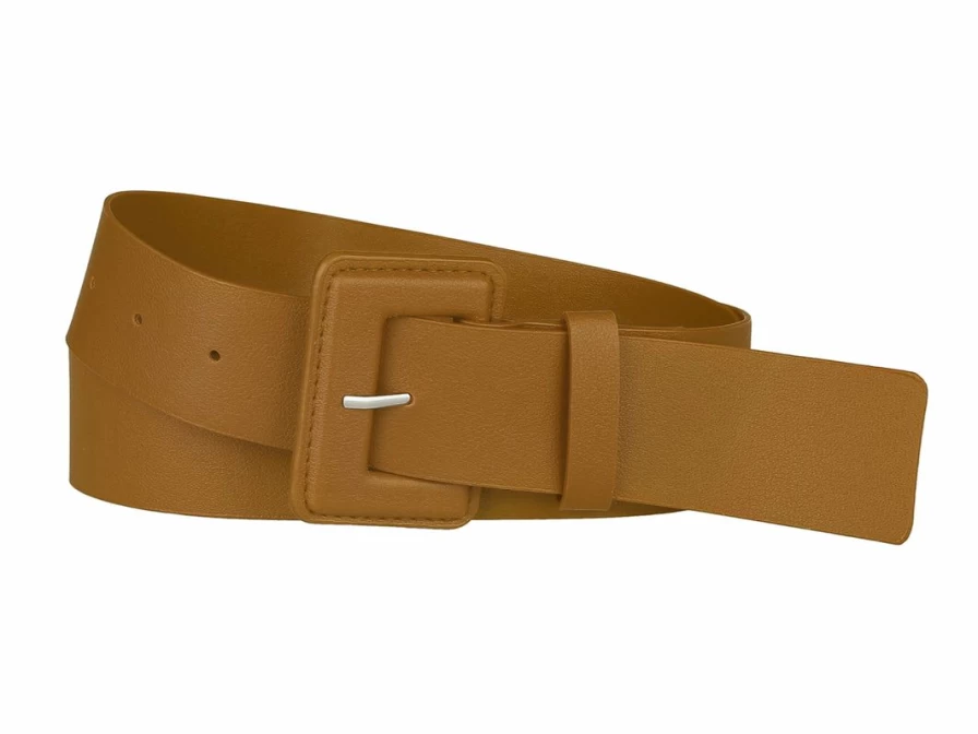 "Adjustable Rectangle Buckle Waist Belt for Women - Elegant Dress Accessory"